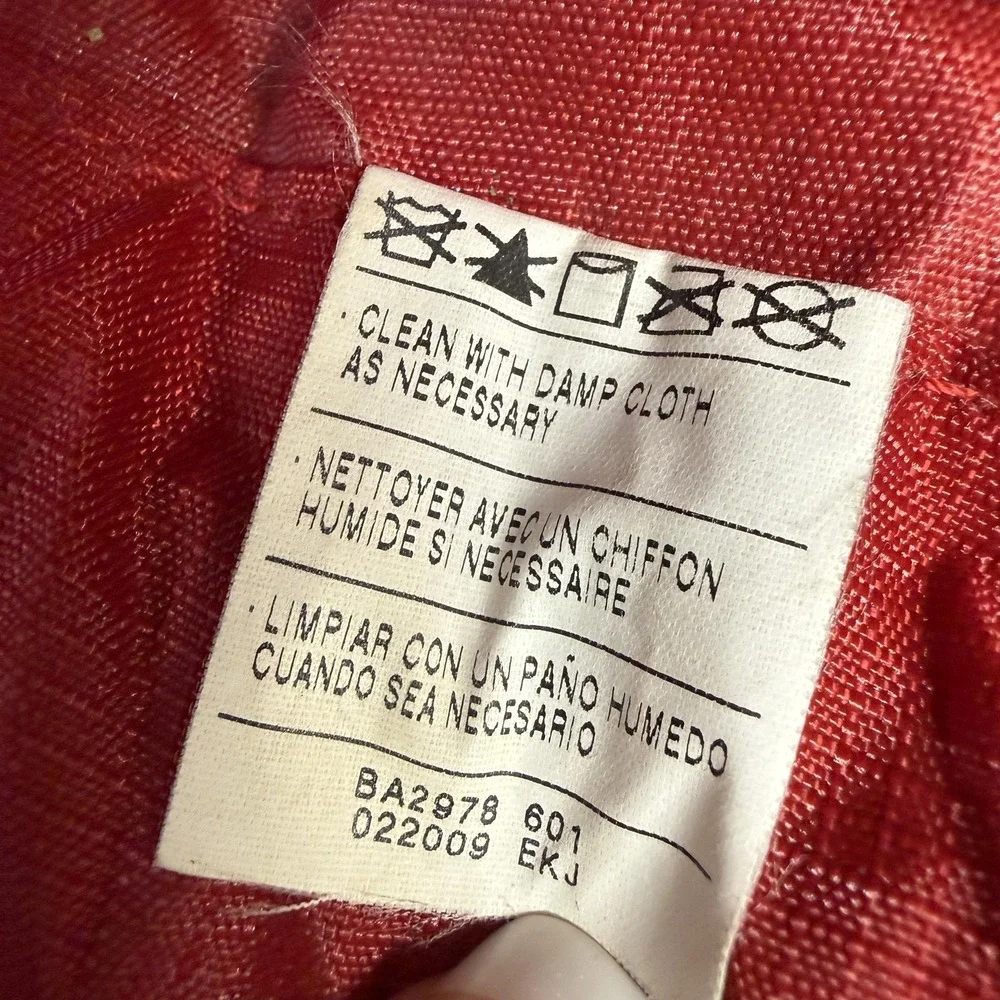 Nike Red Drawstring Backpack 16in Gym Sack Bag Mens‎ Lightweight Sports Travel